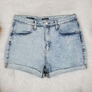 Wild Fable Highest Rise Acid Wash Denim Shorts